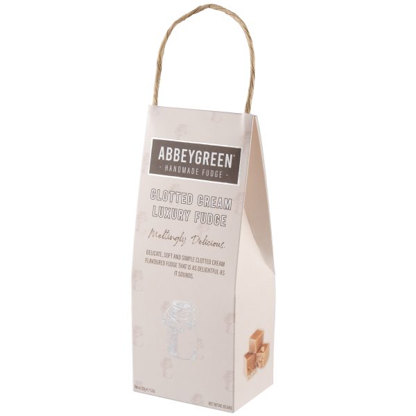 Abbeygreen Clotted Cream Luxury Fudge Carton 200g
