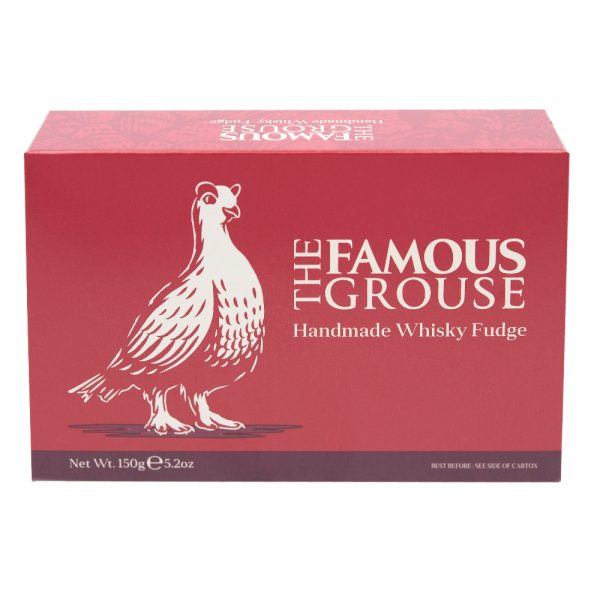 The Famous Grouse Whisky Fudge Carton 150g