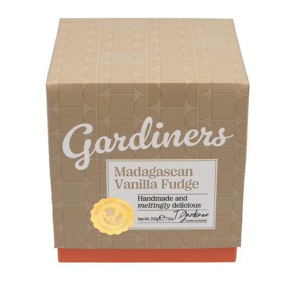 Artisan Madagascan Vanilla Fudge Carton 200g