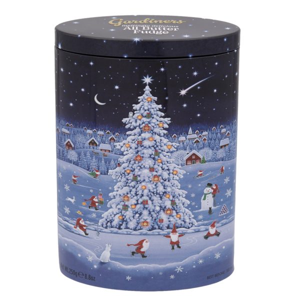 Tomtens Tree All Butter Fudge Oval 250g