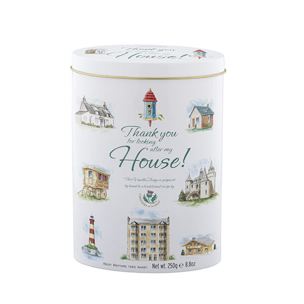 Thank You Vanilla Fudge Tin 250g  (HOUSE)