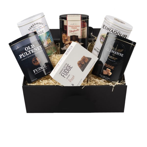 Malt Whisky Fudge Hamper (Mixed Malts)